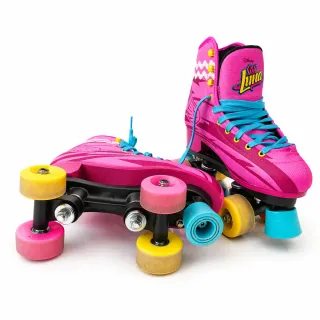 Patines Soy Luna + mochila + protecciones + casco
