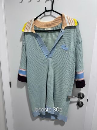 Jersey Lacoste XL Azul Multicolor
