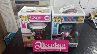 Figuras Pop! Barbie y Stitch
