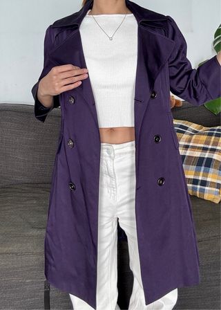 Chaqueta Morada Elegante