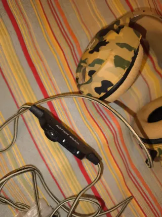 Cascos ordenador, camuflaje, Kotion each
