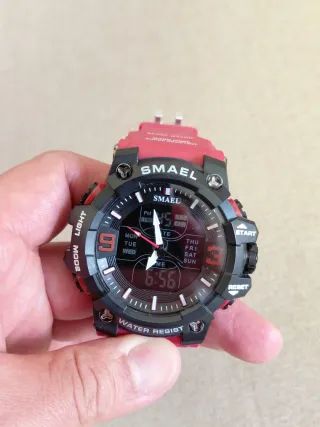 Reloj Deportivo SMAEL Dual Time LED