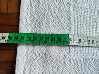 2 Caminhos de Mesa Cru Vintage