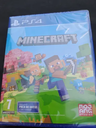 Minecraft PS4 Nuevo Pack Inicio + 700 Tokens