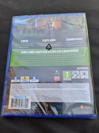 Minecraft PS4 Nuevo Pack Inicio + 700 Tokens