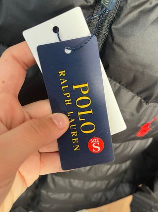 Cazadora Polo Ralph Lauren Negra con Capucha