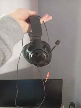 Auriculares JBL Quantum 200 Cable Negro