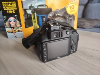 Kit Cámara Nikon D3300 + Objetivo 18x55mm