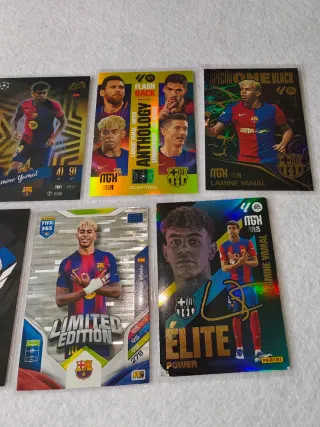 Lote cromos Lamine Yamal FC Barcelona