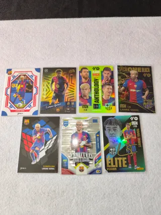 Lote cromos Lamine Yamal FC Barcelona
