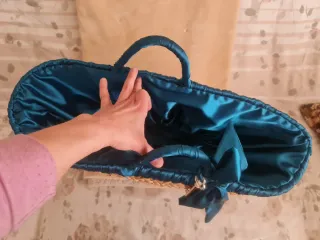 MARTINA K (XL) Satén Azul Nuevo
