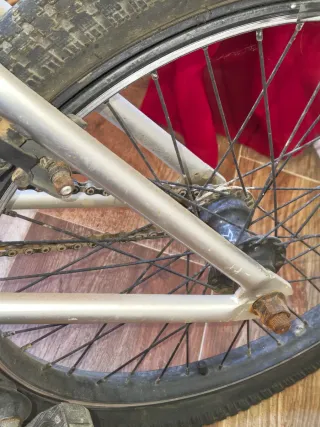 Bicicleta BMX Factory Plata