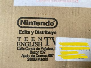 VHS “Solo Para Nintendo” 1997 + Caja de envío