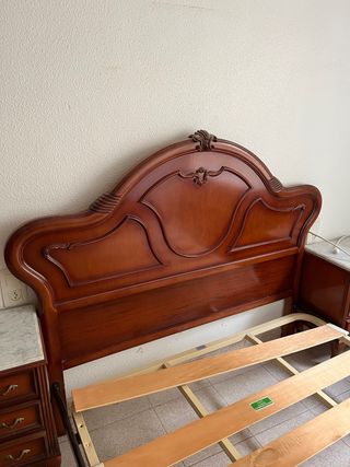 Conjunto dormitorio madera maciza