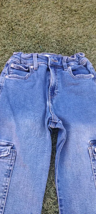 Vaqueros cargo Zara