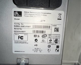 Impresora Térmica Zebra S4M