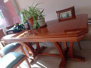 Muebles salón comedor + mesa y 6 sillas