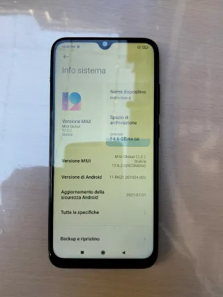 Redmi Note 8 Nero