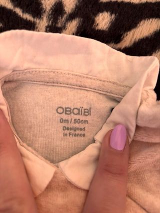 Pijama bebé con estampado de conejo