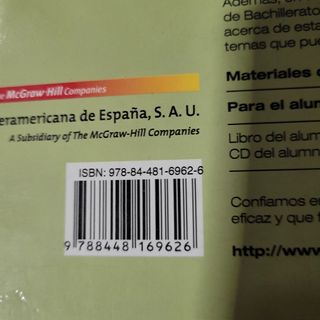 Libro de Química de Bachillerato 2 McGraw Hill