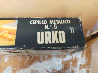Cepillo metálico Urko N.º 5