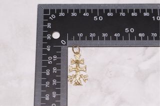 CRUZ DE CARAVACA, ORO 18K/2.7g