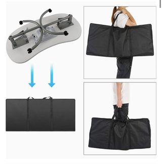 Mesa Manicura Portátil con Ruedas