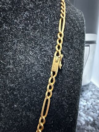 Cadena de Oro 18K figaro