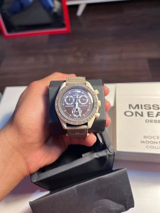 Omega Swatch Mission on Earth Desert