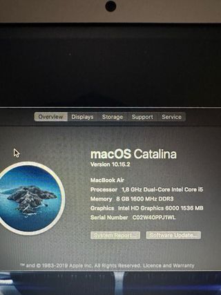 MacBook Air 2013 Plata