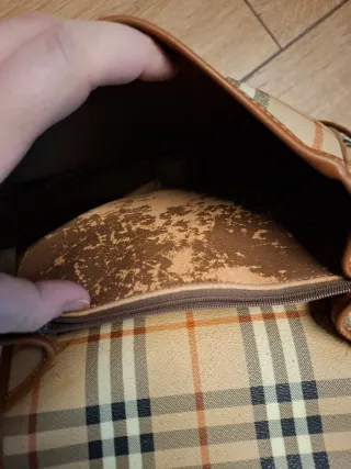 Borsa Burberry a tracolla tartan  vintage