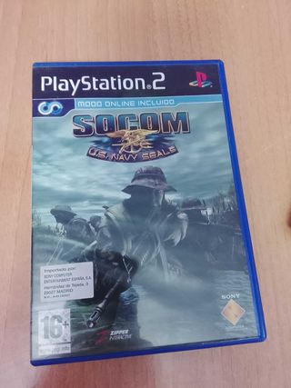 SOCOM U.S. Navy SEALs PS2 - Modo Online Incluido