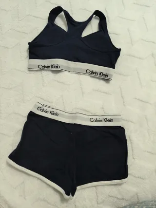 Conjunto Deportivo Calvin Klein Mujer Azul