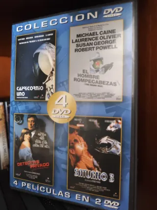 Colección 4 Películas DVD Terror/Ciencia Ficción