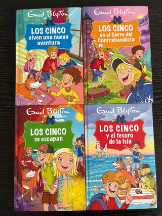 Lote libros LOS CINCO