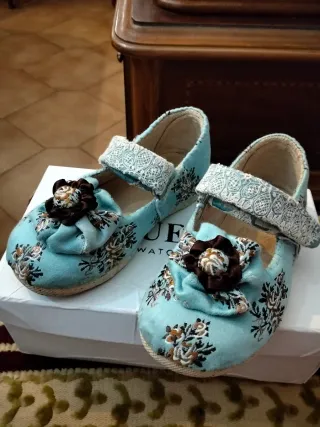 Traje Vestido Fallera Niña 1-3 años Azul