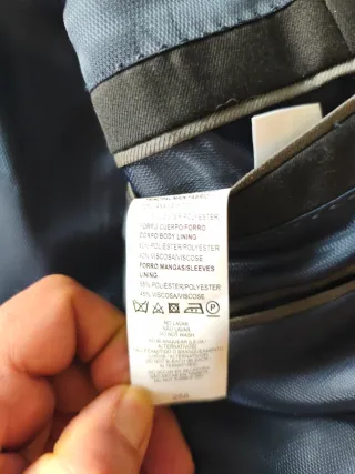 Chaqueta negra formal