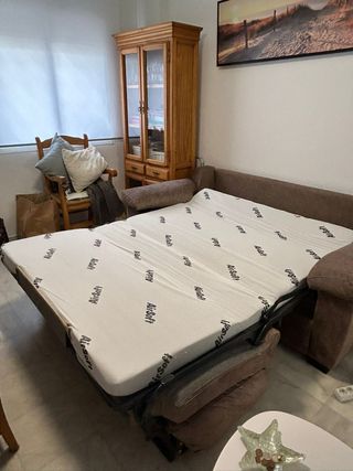 Sofá Cama Italiano 3 Plazas Tela