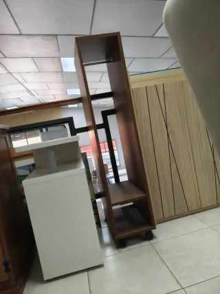 Burro perchero nogal