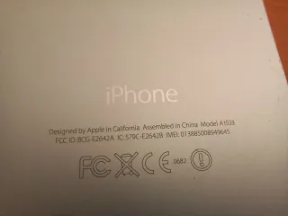 iPhone 5 Blanco para piezas o reparar