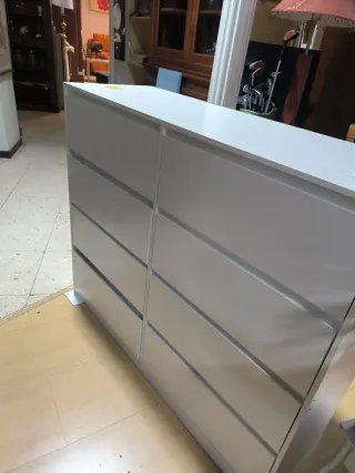 Armario 8 cajones blanco nuevo