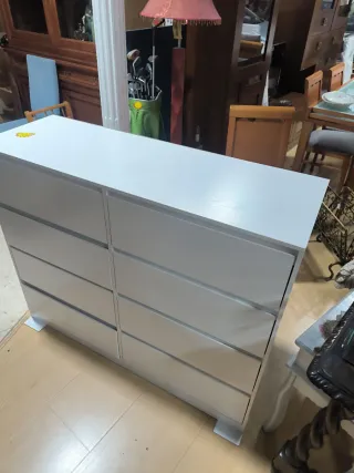 Armario 8 cajones blanco nuevo
