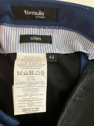 Traje Formula Joven