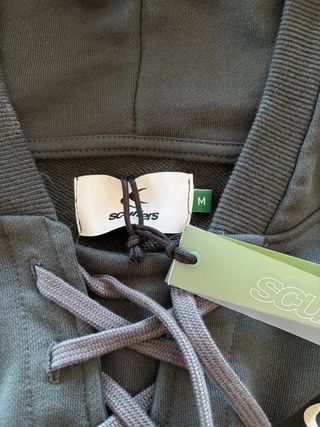 Hoodie Scuffers Verde Escuro Tamanho M