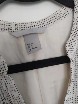 Vestido de verano H&M Talla 36 Estampado