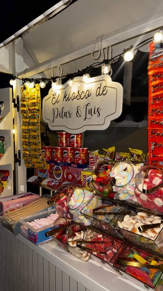 Candy Bar Kiosco para Eventos