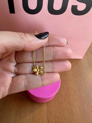 Pulsera Tous Nueva Flor Daisy Baño Oro