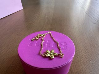 Pulsera Tous Nueva Flor Daisy Baño Oro