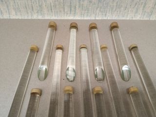 Barras lágrimas cristal lámpara araña antiguas