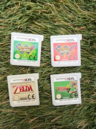 Juegos Nintendo 3DS: Zelda y Inazuma Eleven